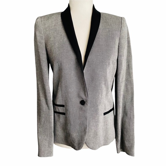 Zadig & Voltaire Linen Blend Jacket - Picture 1 of 7